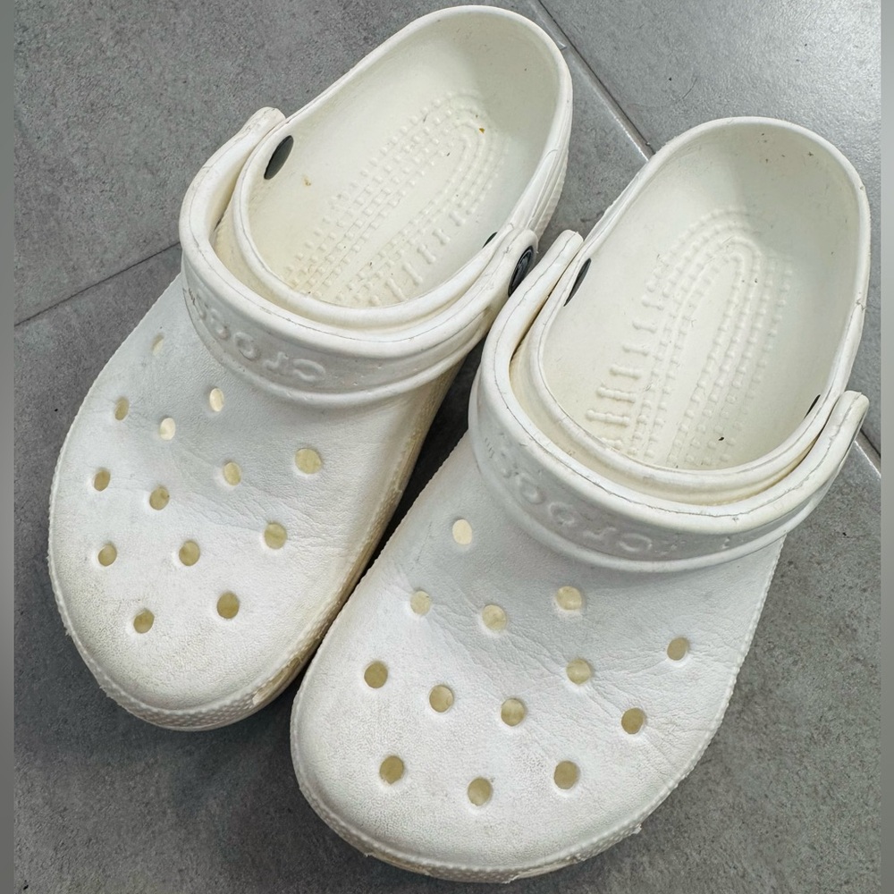 White crocs